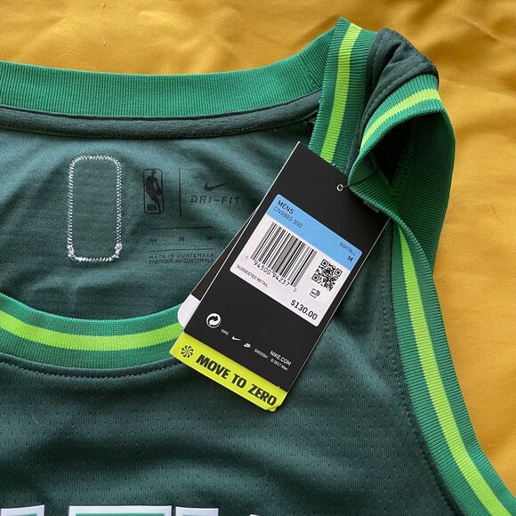RARE Nike Swingman Jersey Earned Edition Jayson Tatum Boston Celtics Jason City - Picture 4 of 7